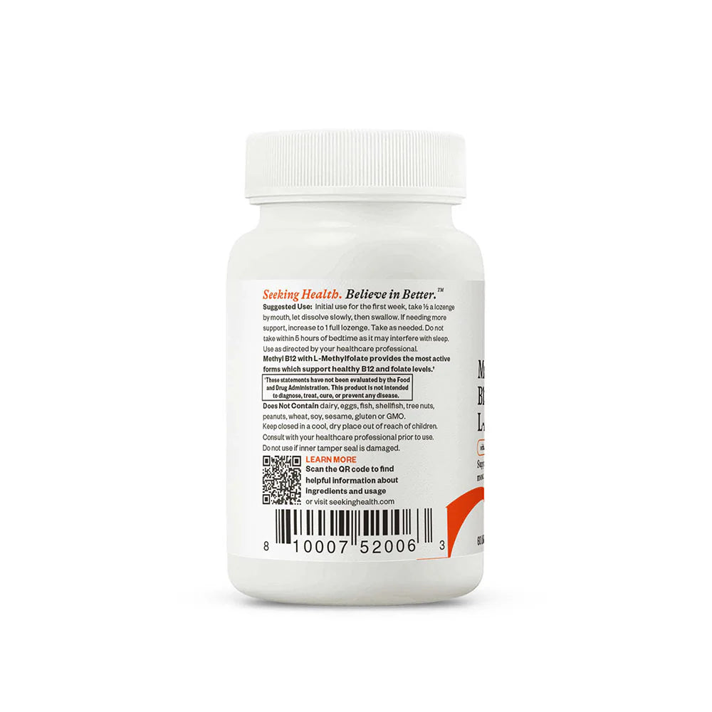 Methyl B12 met L-Methylfolaat - 60 zuigtabletten
