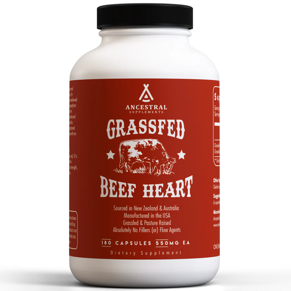 Runderhart - Grasgevoerd - 180 capsules