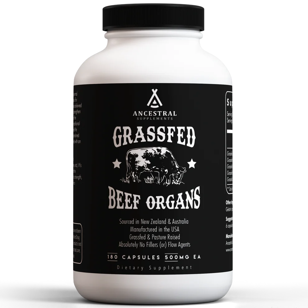 Runder-orgaan-mix - Grasgevoerd - 180 capsules