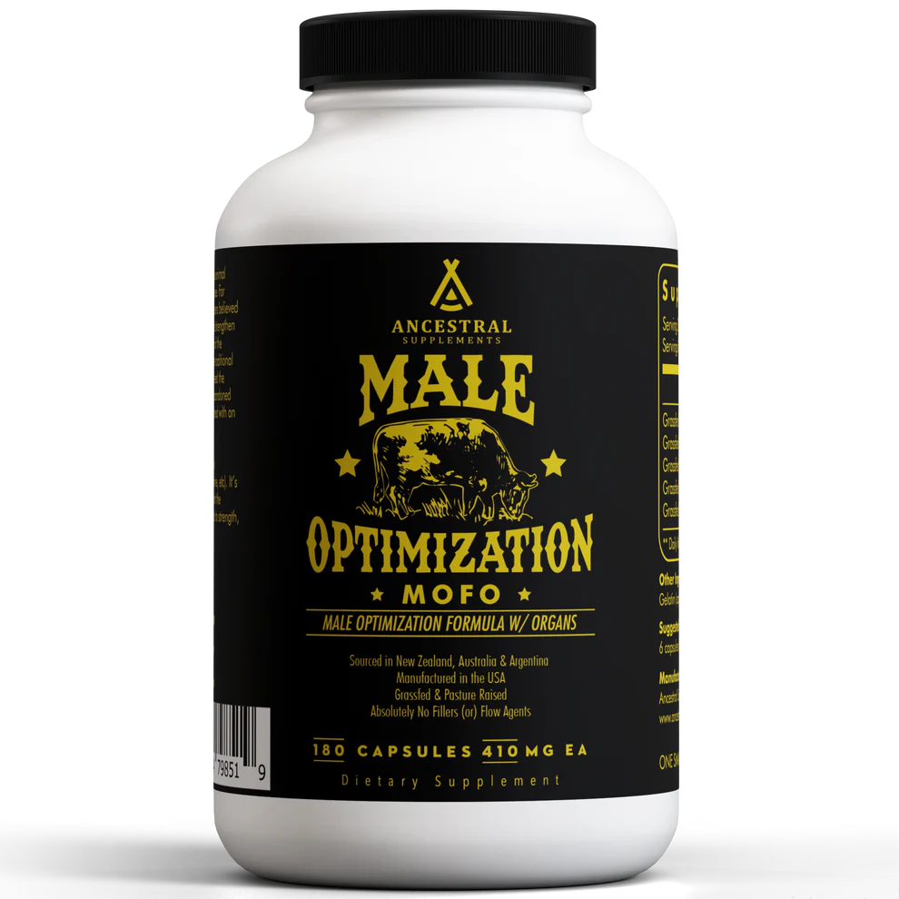 Runderorganen - Mannelijke Optimalisatie Formule (MOFO) - 180 capsules