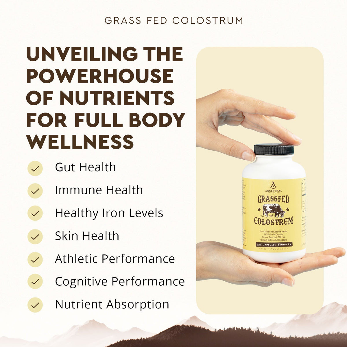 Rundercolostrum - Grasgevoerd - 180 capsules – afbeelding 4