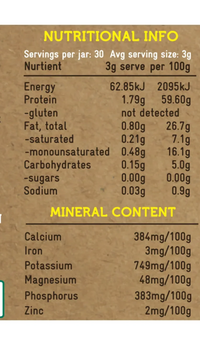 Voedingswaarden en mineralen van Broth of Life bottenbouillon weidekip