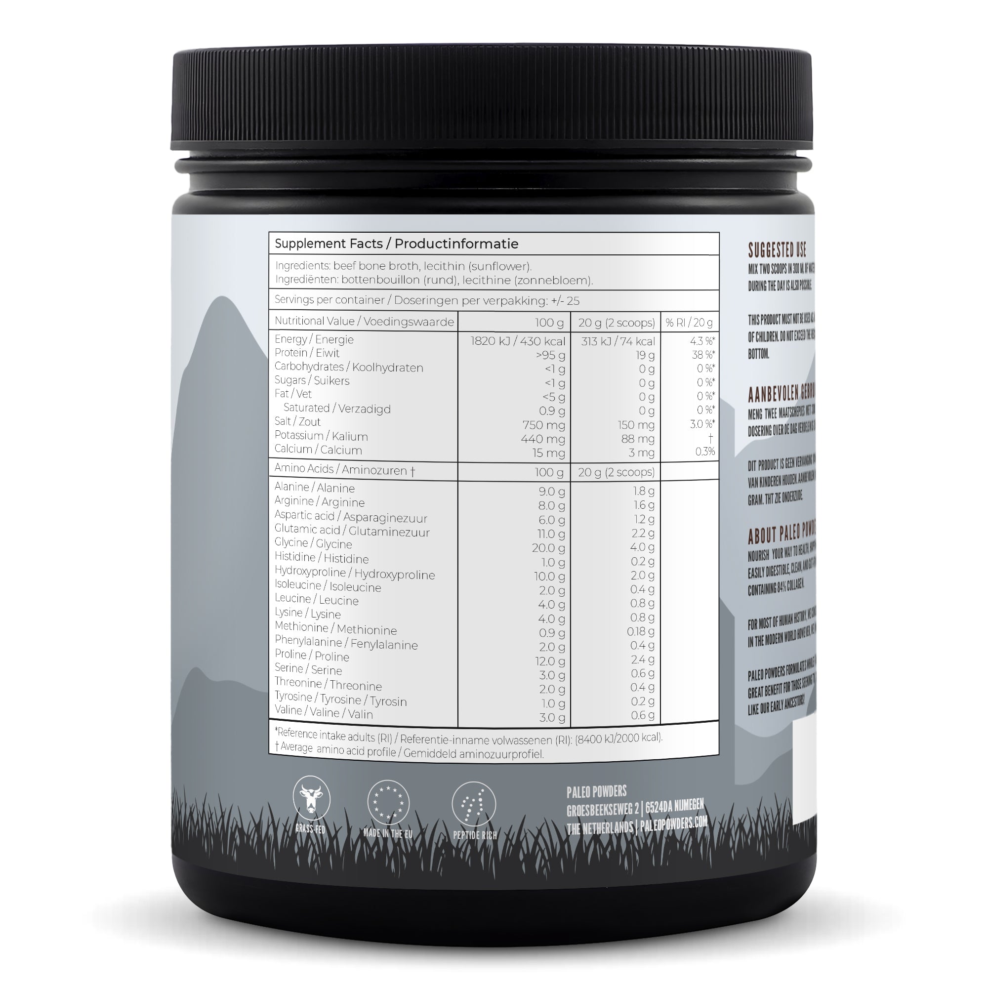 Kefir Whey - Gefermenteerd Eiwitpoeder - 500 gram