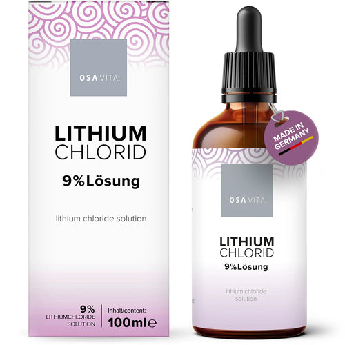 Lithium chloride oplossing 9% - 100 ml