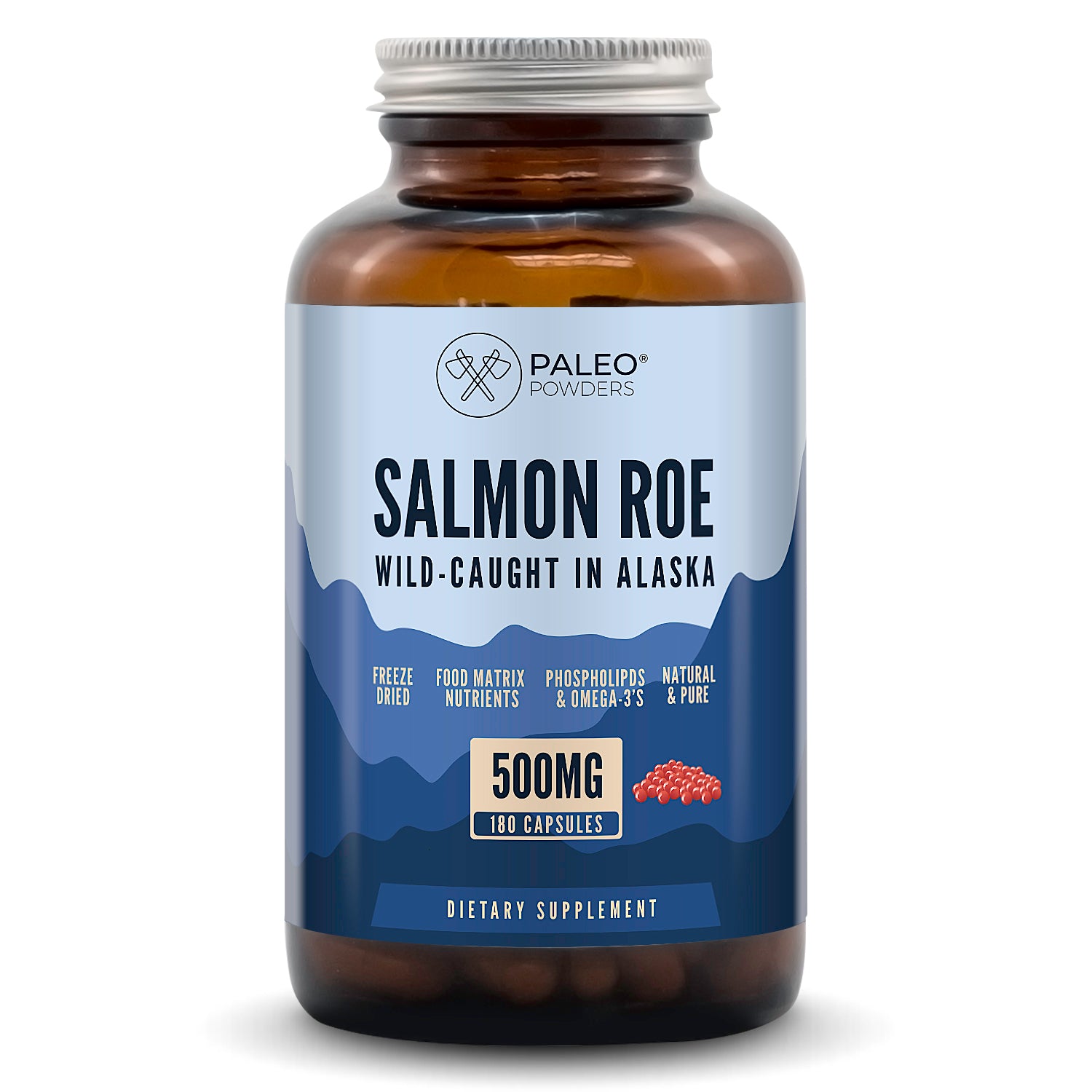 Wilde Zalmeitjes - 180 capsules