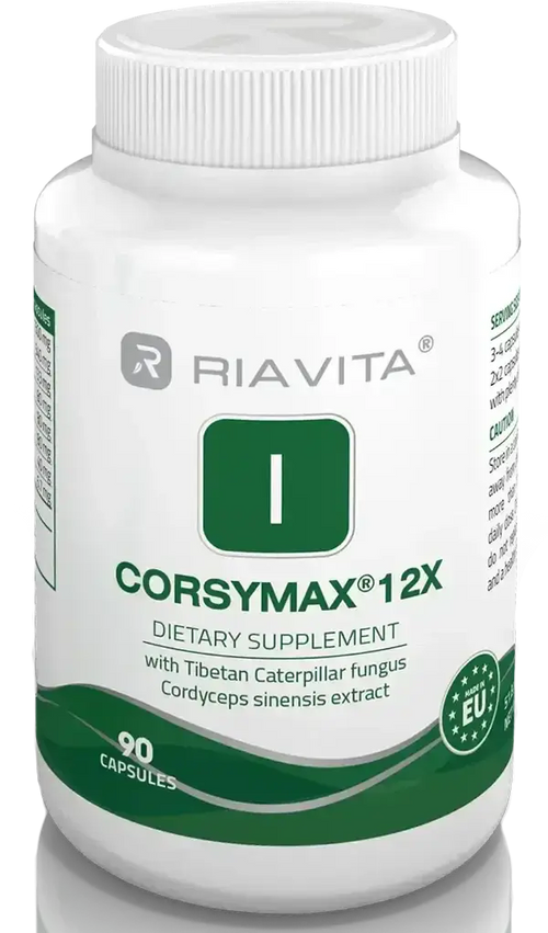 CorsyMAX 12x - Cordyceps-myceliumextract - 90 capsules