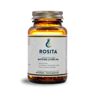 Extra vierge draakvis levertraan (ratfish oil) capsules - verpakking met 90 softgels