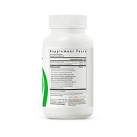 Etiket met voedingswaardetabel van Bile Nutrients capsules