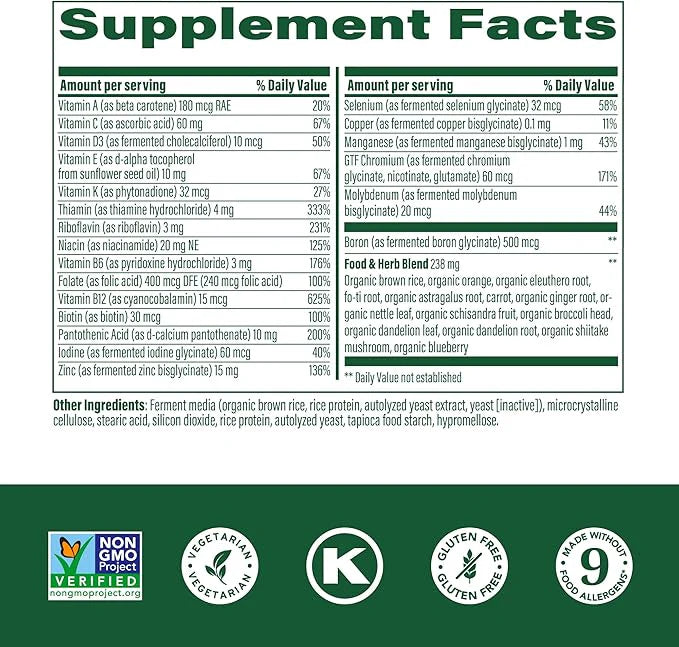 Men’s One Daily - Multivitamine voor mannen - 60 tabletten