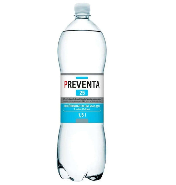 Deuteriumarm Water - Preventa® 25 - 1.5 liter