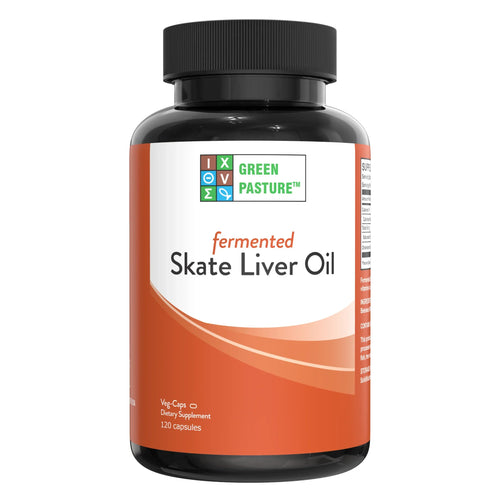 Gefermenteerde Rog Levertraan – 120 Capsules