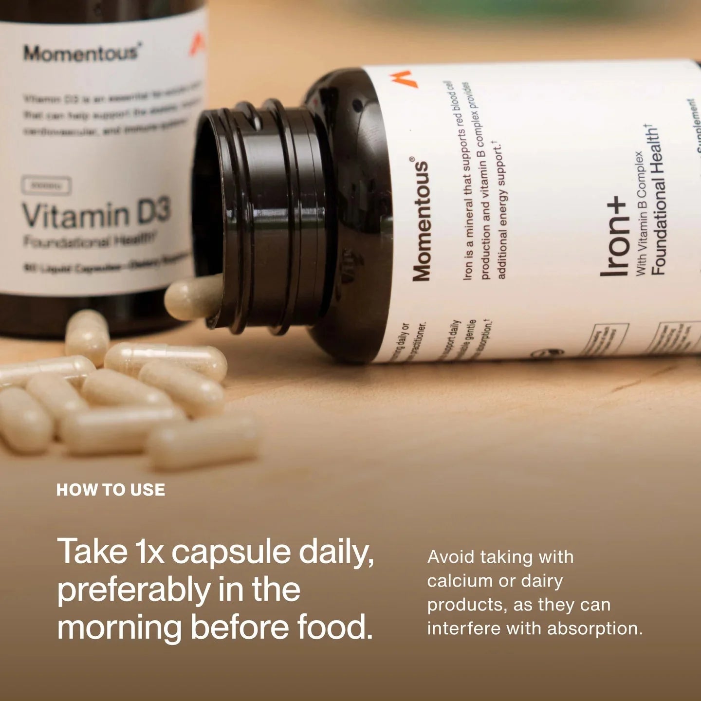 Iron+ - 60 capsules - Newtraceuticals