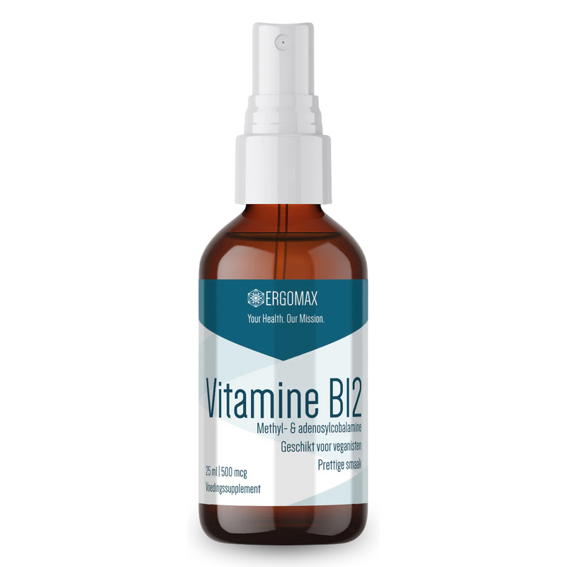 Vitamine B12 Spray - Methyl- & Adenosylcobalamine - 25 ml