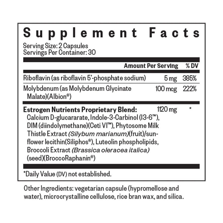 Estrogen Nutrients - 60 capsules