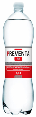 Deuteriumarm water - Preventa® 85
