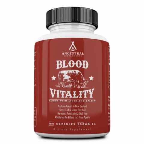Runderbloedcomplex - Blood Vitality - met Lever & Milt - Grasgevoerd