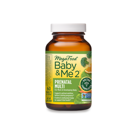 Baby & Me 2™ - Zwangerschapsvitaminen (Kruidenvrij) 60 tabs