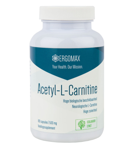 Ergomax - Acetyl-L-Carnitine - 180 capsules