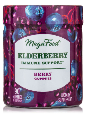 Megafood - Elderberry Immune support - 90 gummies