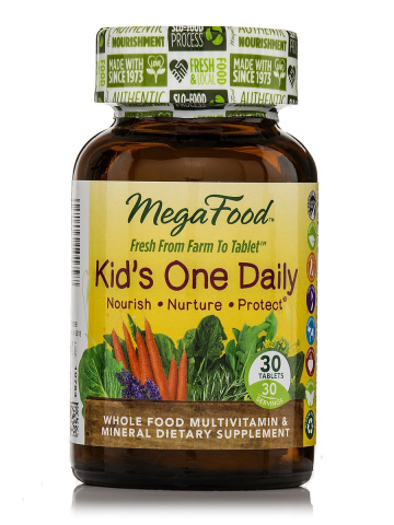MegaFood - Kid's One Daily - Natuurlijke Multivitaminen  - 30 tabletten
