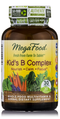 MegaFood - Kid's B Complex - Natuurlijke vitamine B Complex - 30 tabletten