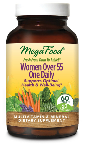 Natuurlijke Multivitaminen voor Vrouwen 55+ - 60 tabletten