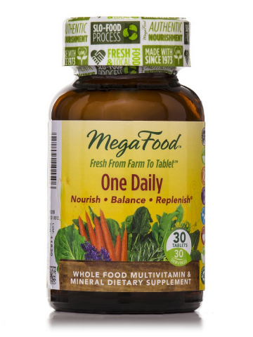 MegaFood - One Daily - Natuurlijke Multivitaminen - 30 tabletten
