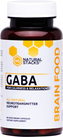 Natural Stacks - GABA Brain Food - 60 capsules