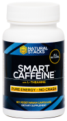 Natural Stacks - Cafeïne - Smart Caffeine - 60 vegetarische capsules