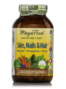 MegaFood - Skin, Nails & Hair Multivitaminen en Mineralen - 60 tabletten