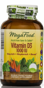 MegaFood - Vegetarische Vitamine D3 - 1000iu - 30 tabletten